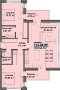 Продава 3-СТАЕН, град Бургас, Мадика • 135420 € • 43122093 — Holmes.bg