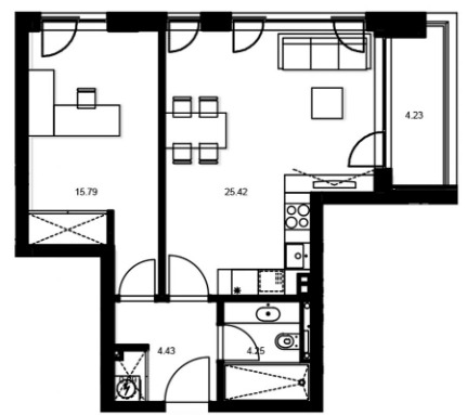 En venta  1 dormitorio Varna , Tsveten kvartal , 74 metros cuadrados | 37416436 - imagen [2]