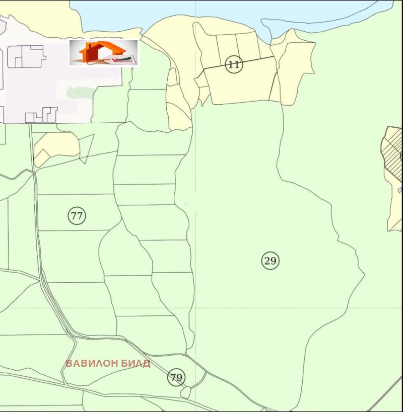 Til salg  Grund region Burgas , Konstantinovo , 33476 kvm | 89439392 - billede [2]