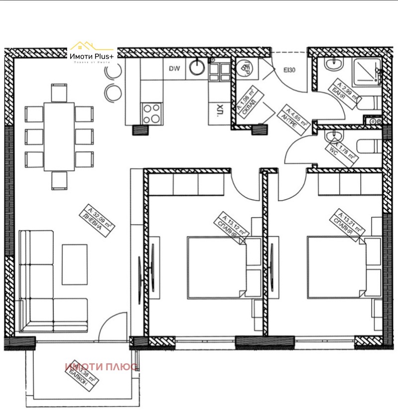 Продава 3-СТАЕН, гр. София, Витоша, снимка 8 - Апартаменти - 52402381