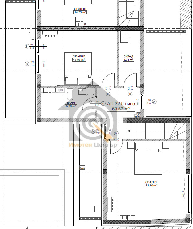 Продава  Мезонет град София , Надежда 4 , 147 кв.м | 99318656 - изображение [3]