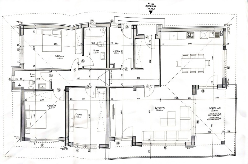 En venta  Casa región Stara Zagora , Lyaskovo , 180 metros cuadrados | 53013182 - imagen [4]