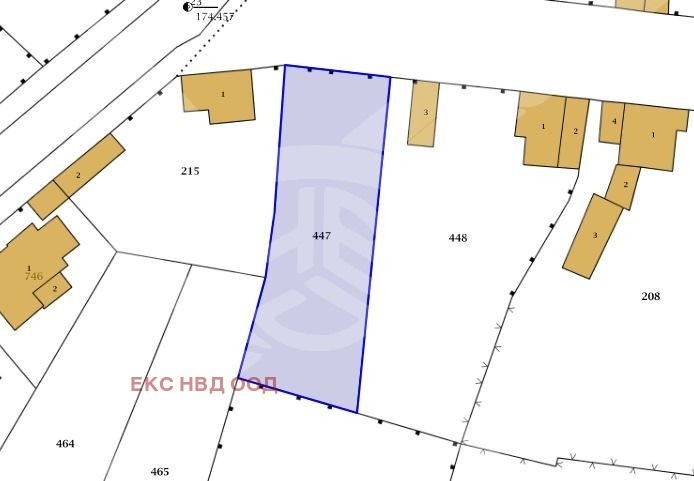 Продава ПАРЦЕЛ, с. Радиново, област Пловдив, снимка 1 - Парцели - 48382371