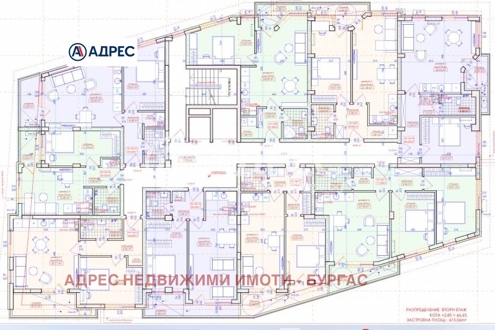 Продава 2-СТАЕН, гр. Бургас, област Бургас, снимка 2 - Апартаменти - 54029800
