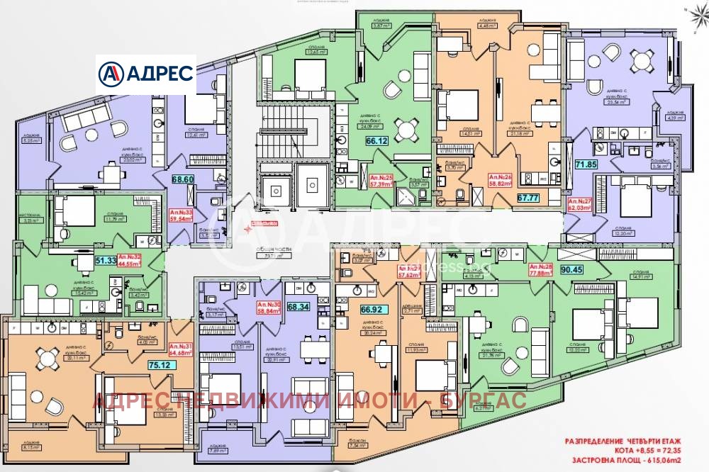 Продава 2-СТАЕН, гр. Бургас, област Бургас, снимка 6 - Апартаменти - 54029800