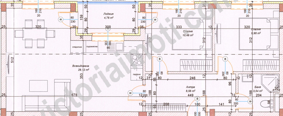 Продава 3-СТАЕН, гр. Велико Търново, Бузлуджа, снимка 6 - Апартаменти - 53959854