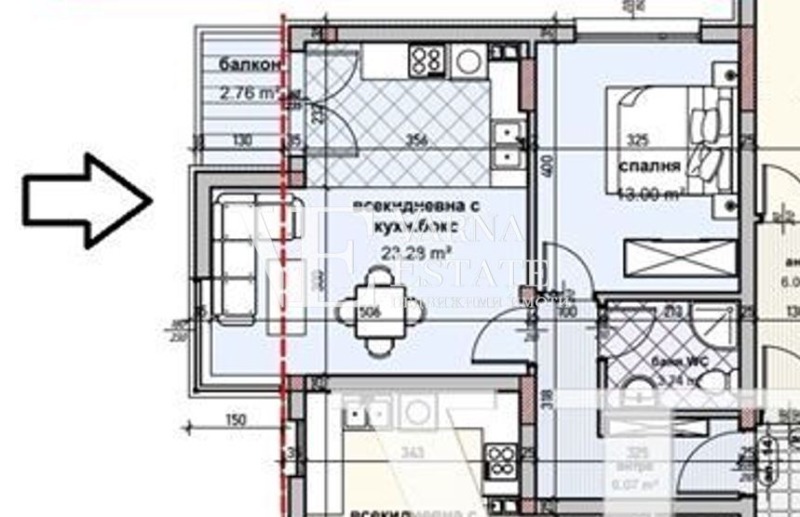 Satılık  1 yatak odası Varna , Vladislav Varnençik 1 , 72 metrekare | 53894470 - görüntü [6]