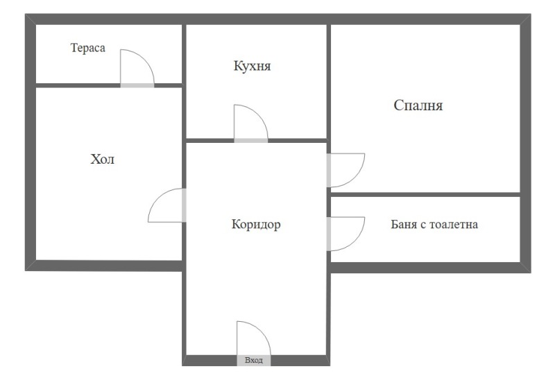 Продава 2-СТАЕН, гр. София, Център, снимка 1 - Aпартаменти - 48124146