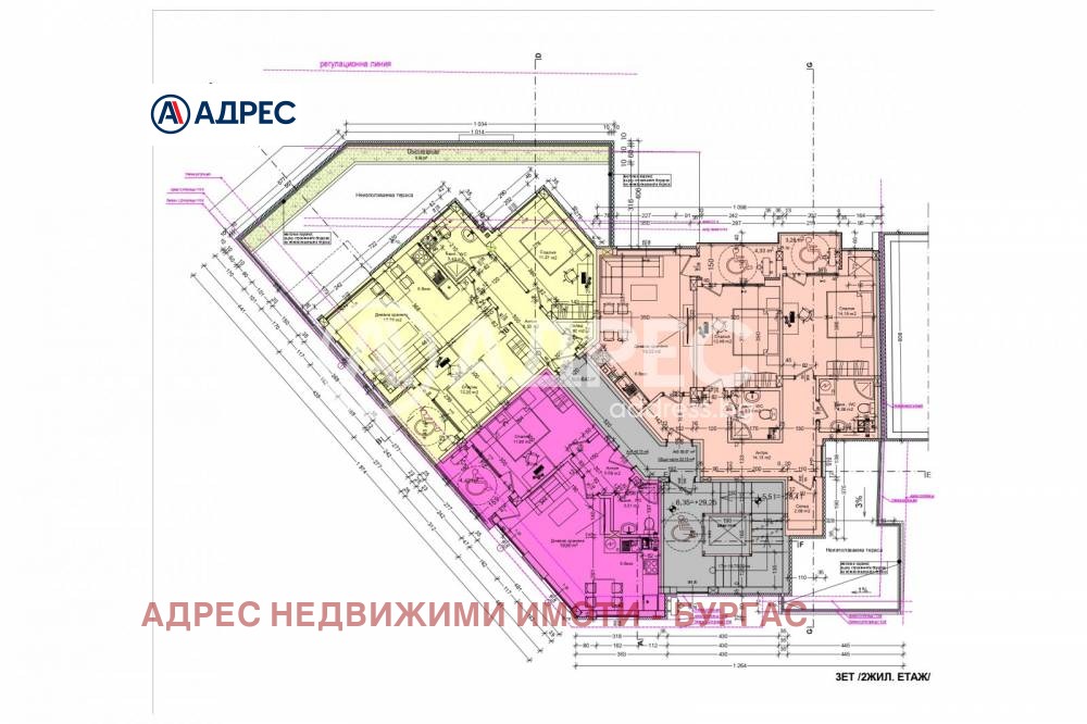 Продава 3-СТАЕН, гр. Бургас, Зорница, снимка 3 - Апартаменти - 53783657