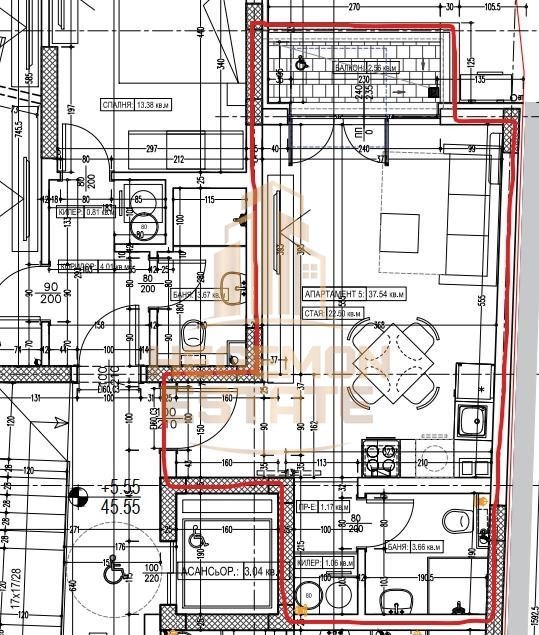 Продава 1-СТАЕН, гр. Варна, Колхозен пазар, снимка 2 - Апартаменти - 53875557