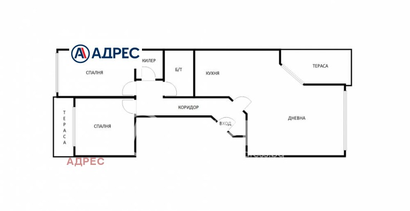 Продава 3-СТАЕН, гр. Варна, Виница, снимка 3 - Aпартаменти - 48715185