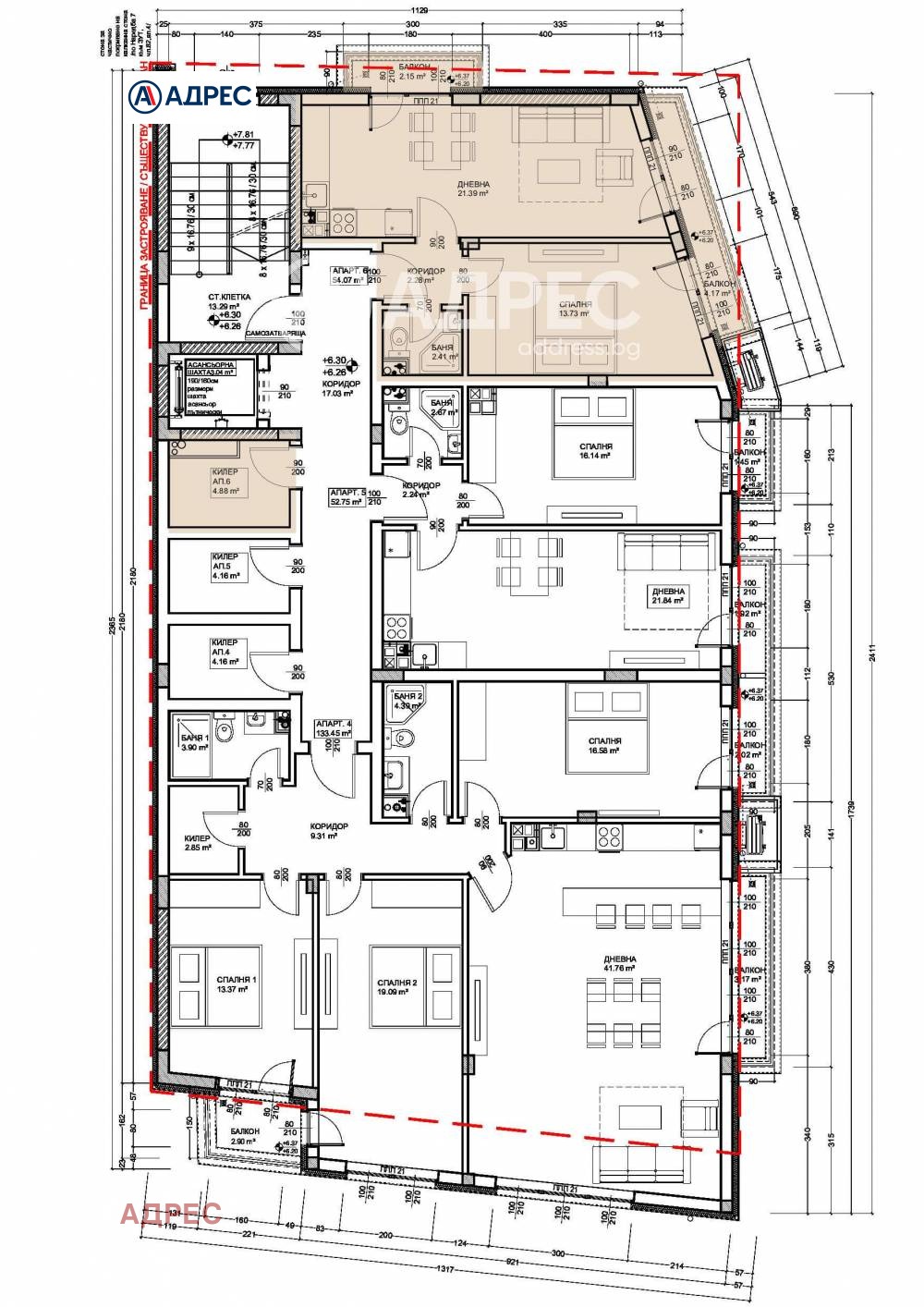 Продава 2-СТАЕН, гр. Варна, Левски 1, снимка 4 - Апартаменти - 53901558