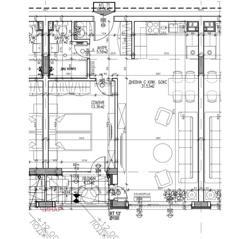 À venda  1 quarto Sofia , Manastirski livadi , 80 m² | 29083783 - imagem [16]