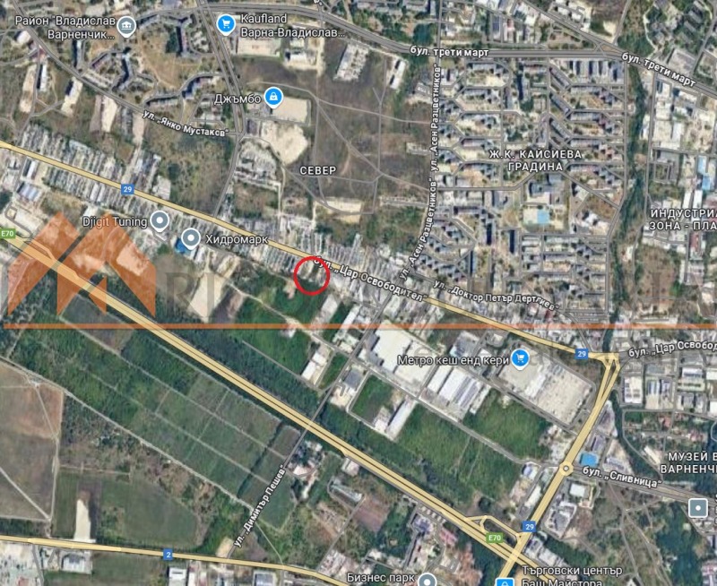 À venda  Trama Varna , Metro , 1350 m² | 49794643