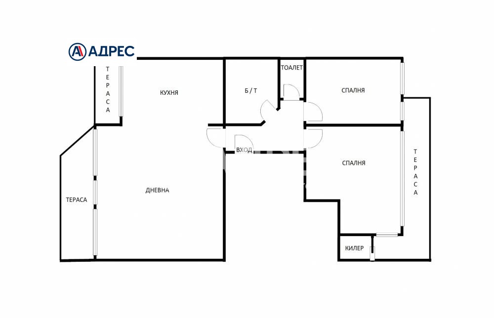 Продава 3-СТАЕН, гр. Варна, Център, снимка 4 - Апартаменти - 54616864