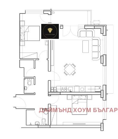 Продава 3-СТАЕН, гр. Пловдив, Младежки Хълм, снимка 2 - Aпартаменти - 47940494