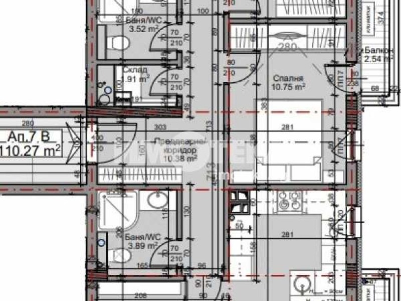 En venta  3+ dormitorios Sofia , Mladost 4 , 128 metros cuadrados | 66323733