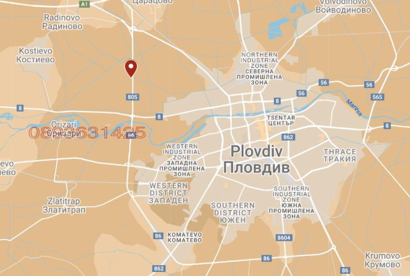 Na prodej  Spiknutí Plovdiv , Industrialna zona - Sever , 37977 m2 | 23254935