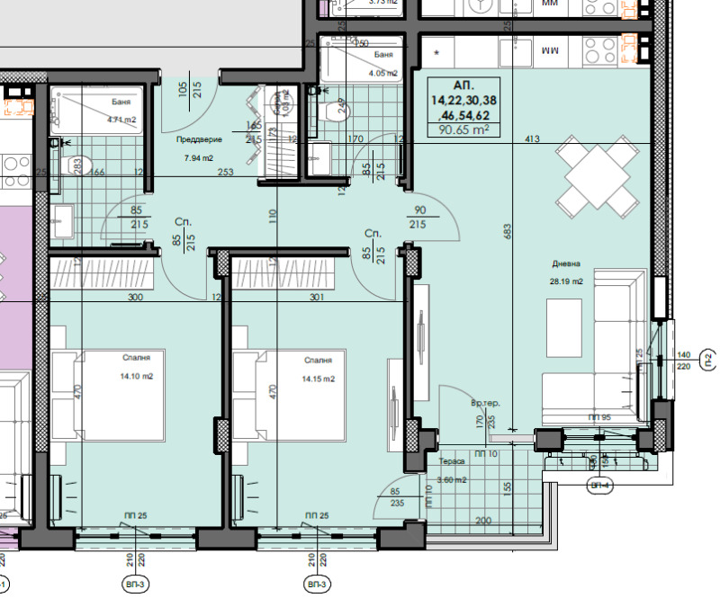 Продава  3-стаен град Пловдив , Кършияка , 108 кв.м | 50369352