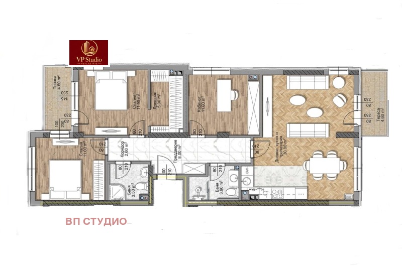 Продава 4-СТАЕН, гр. София, Овча купел, снимка 3 - Апартаменти - 53340759