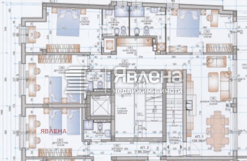 Продава 4-СТАЕН, гр. София, Манастирски ливади, снимка 14 - Апартаменти - 54198246