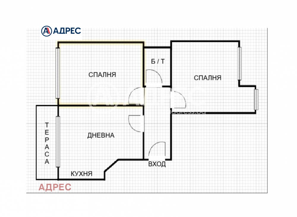 Продава 3-СТАЕН, гр. Варна, Колхозен пазар, снимка 4 - Апартаменти - 55664953