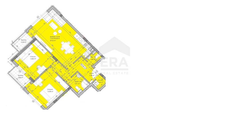 Na prodej  2 ložnice Sofia , Obelja 1 , 108 m2 | 69734253 - obraz [2]