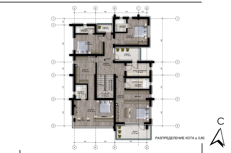 Продава КЪЩА, гр. София, с. Панчарево, снимка 9 - Къщи - 52388879