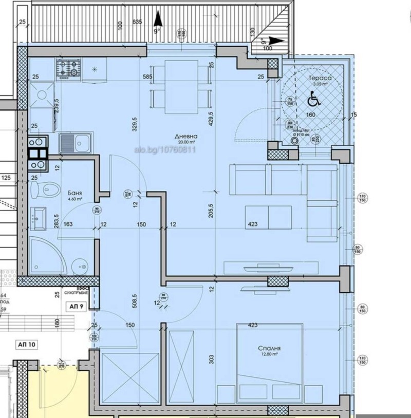 Продава 2-СТАЕН, гр. Стара Загора, Железник - център, снимка 2 - Апартаменти - 52647726
