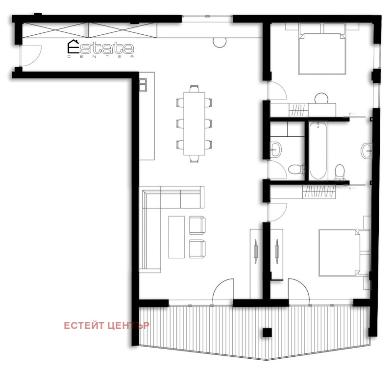 Продава 3-СТАЕН, гр. Разлог, област Благоевград, снимка 9 - Апартаменти - 53032424
