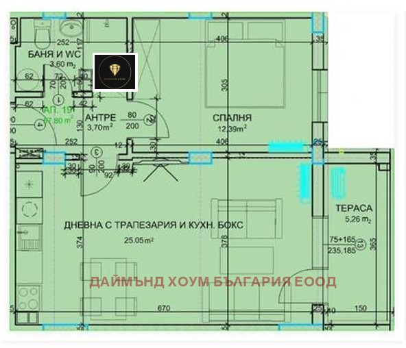 Продава 2-СТАЕН, гр. Пловдив, Западен, снимка 1 - Aпартаменти - 49463620