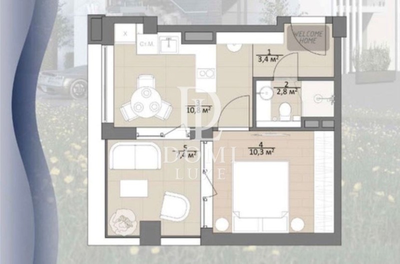 À vendre  1 chambre Varna , k.k. Slantchev den , 48 m² | 43561106 - image [4]