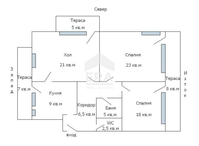 Продава 3-СТАЕН, гр. Варна, Чайка, снимка 11 - Aпартаменти - 47594721