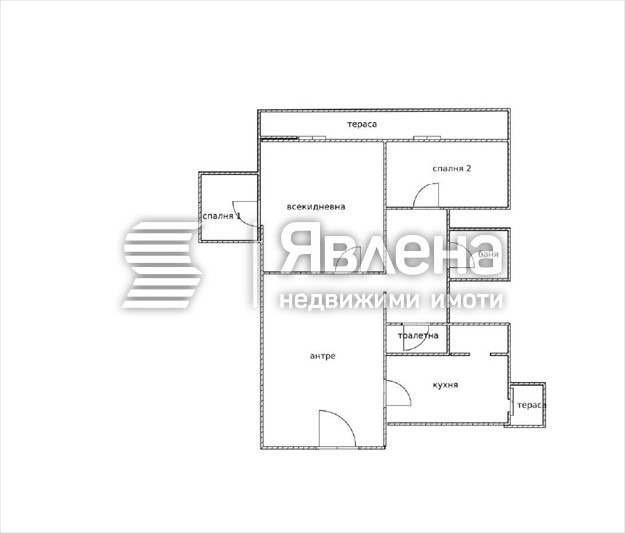 Til salg  2 soveværelser Plovdiv , Izgrev , 89 kvm | 44815308 - billede [2]