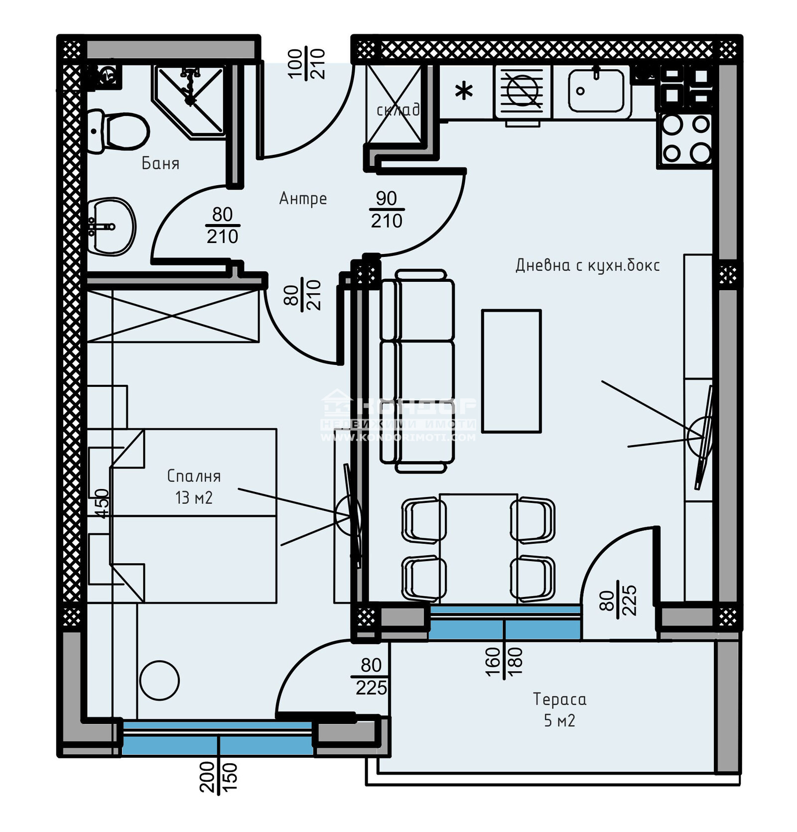 Продава 2-СТАЕН, гр. Пловдив, Остромила, снимка 2 - Апартаменти - 49956448