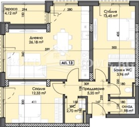 2 Schlafzimmer Trakija, Plowdiw 7
