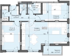 2 Schlafzimmer Trakija, Plowdiw 3