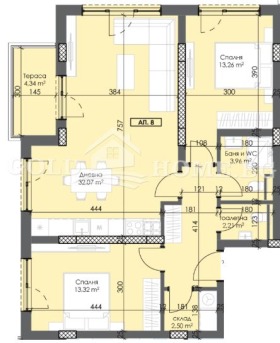 2 Schlafzimmer Trakija, Plowdiw 11