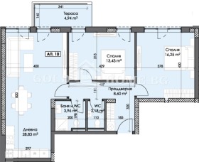 2 Schlafzimmer Trakija, Plowdiw 13