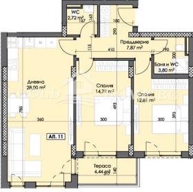 2 Schlafzimmer Trakija, Plowdiw 12
