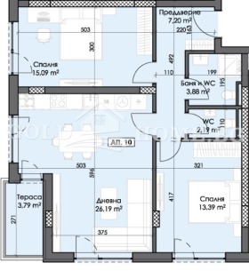 2 Schlafzimmer Trakija, Plowdiw 8