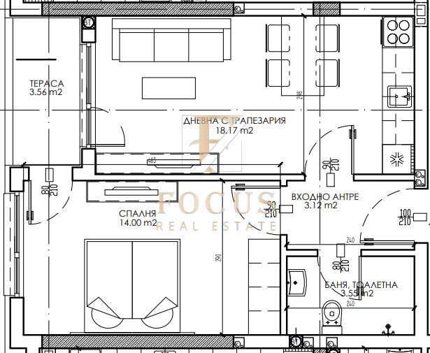 Продава 2-СТАЕН, гр. Пловдив, Беломорски, снимка 1 - Aпартаменти - 48290418