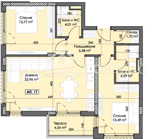 Zu verkaufen  2 Schlafzimmer Plowdiw , Trakija , 108 qm | 91884531 - Bild [9]