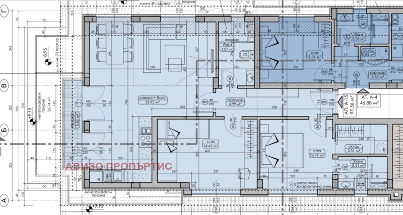 Продава 3-СТАЕН, гр. София, Надежда 1