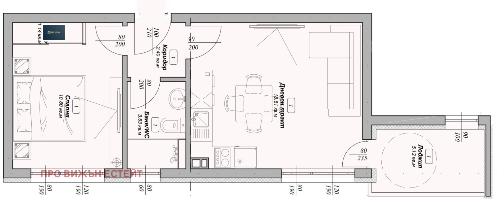 Продава 2-СТАЕН, гр. Варна, м-т Пчелина, снимка 2 - Апартаменти - 52301690