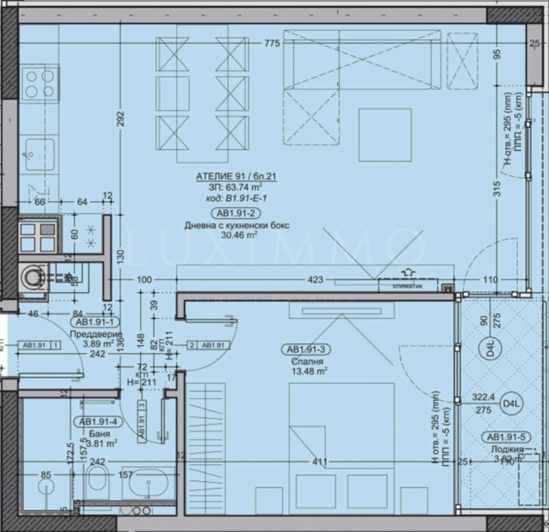Продава 2-СТАЕН, гр. София, Бояна, снимка 3 - Апартаменти - 51451655