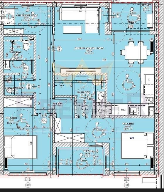 Продава 3-СТАЕН, гр. Бургас, Зорница, снимка 2 - Апартаменти - 53411713