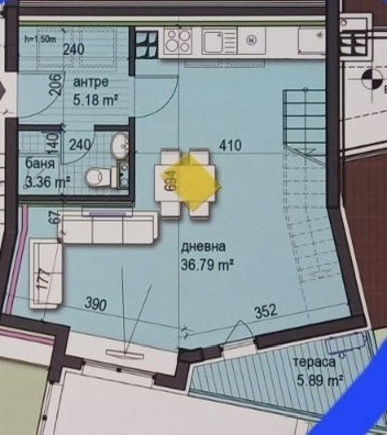 Продава 2-СТАЕН, гр. София, Овча купел, снимка 11 - Апартаменти - 53321862