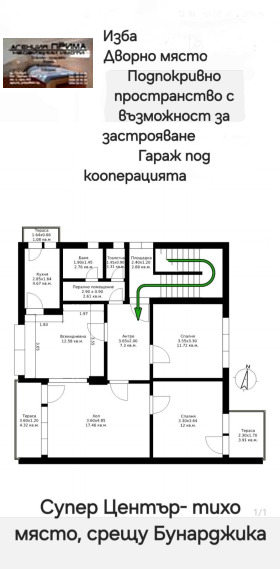 3-стаен град Пловдив, Център 7