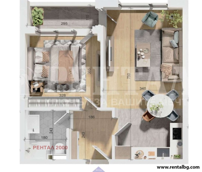 Na prodej  1 ložnice Plovdiv , Trakija , 67 m2 | 57425506 - obraz [17]